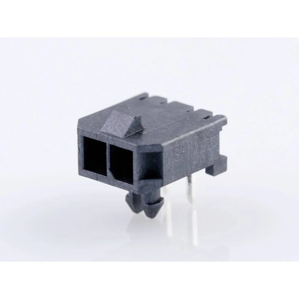 Molex ugradna standardna letva s muškim kontaktima Ukupan broj polova 2 Raster: 3.00 mm 436500202 1 St. Tray slika