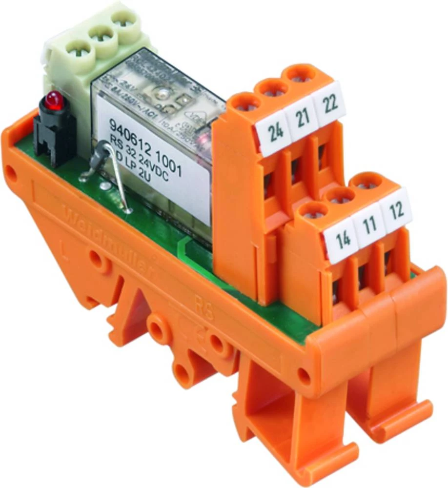 Relejna ploča RS 32 24VDC LD LP 2U Weidmüller 2 izmjenjivača 10 komada slika