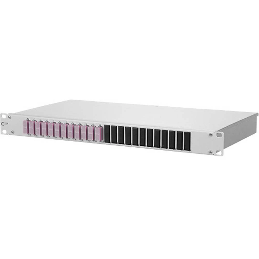 24 ulaza Patch Panel za optičke kablove Metz Connect 150250BB12-E SC 1 U slika