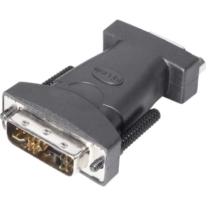 DVI / VGA Adapter [1x Muški konektor DVI, 12 + 5 polova - 1x Ženski konektor VGA] Crna Belkin slika