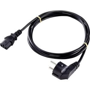 Sygonix SY-5043492 rashladni uređaji priključni kabel  crna 2.00 m slika