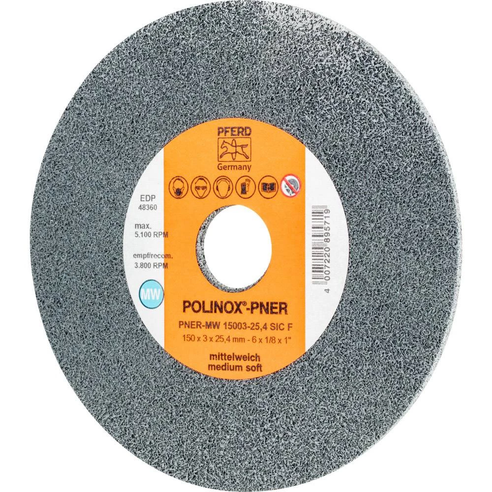 Pferd 44691628 POLINOX kompaktni brusni disk PNER-MW 15003-25,4 SiC F &Oslash; 150 mm 1 ST slika