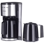 Severin KA 9308 aparat za kavu plemeniti čelik (brušeni), crna  Kapacitet čaše=8 termosica