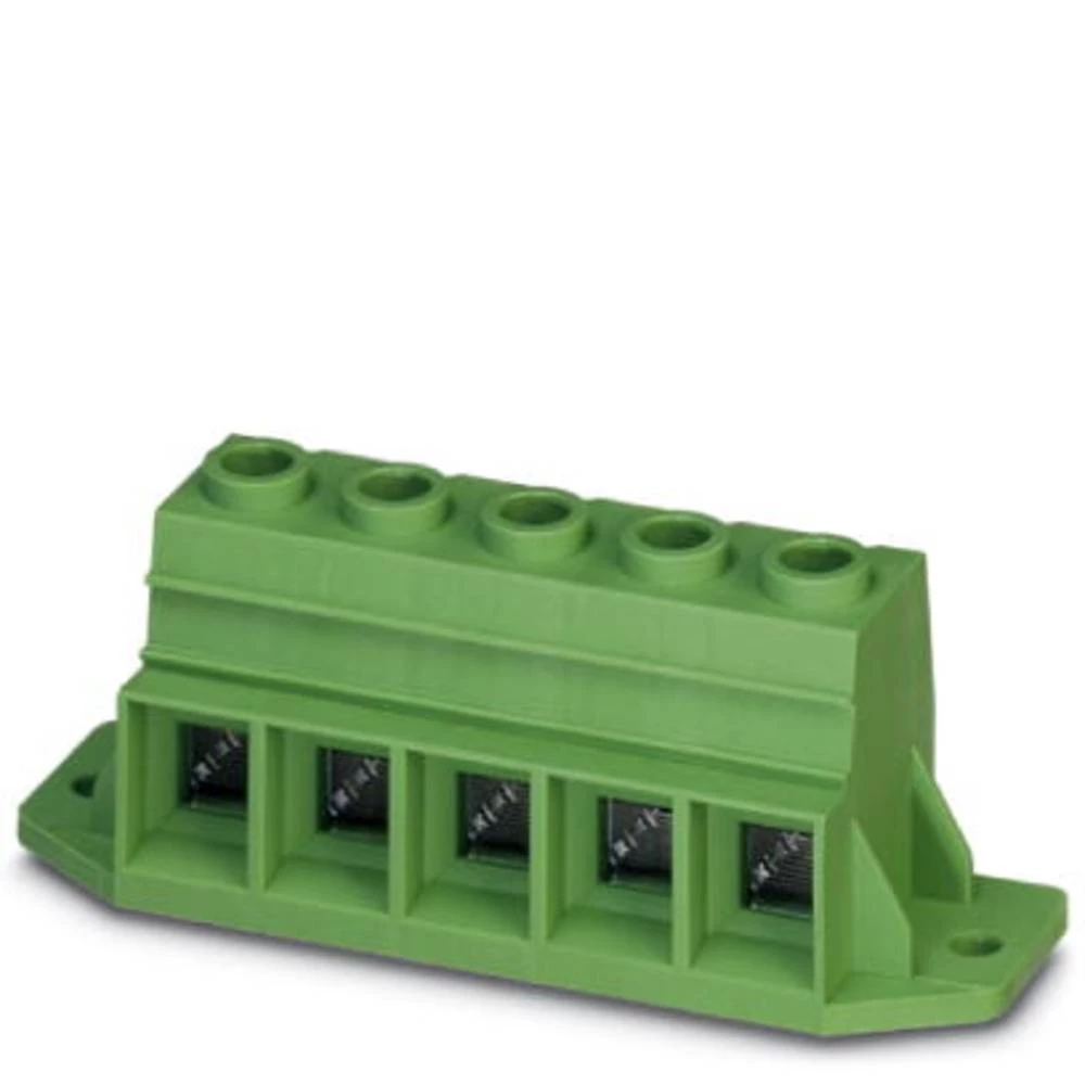 Vijčana blok stezaljka 10.00 mm broj polova: 3 MKDSP 10N/ 3-10,16 SZSBDL,N,SE Phoenix Contact zelene boje 50 kom. slika