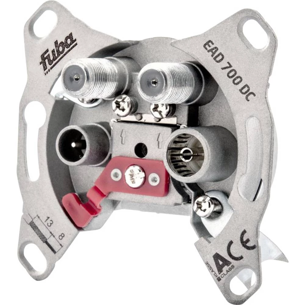 Antenska utičnica SAT, TV, UKW fuba EAD 700 DC Zid Utičnica slika