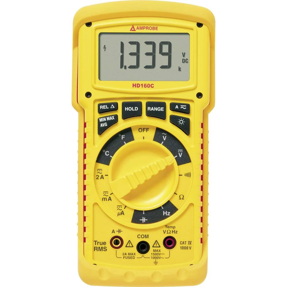 Ručni multimetar digitalni Beha Amprobe HD160C Vodootporni (IP67) CAT IV 1000 V Zaslon (brojevi): 9999 slika