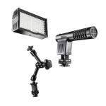LED svjetiljka za video Walimex Pro Video Zubehör Set Intermedia Broj LED dioda=128