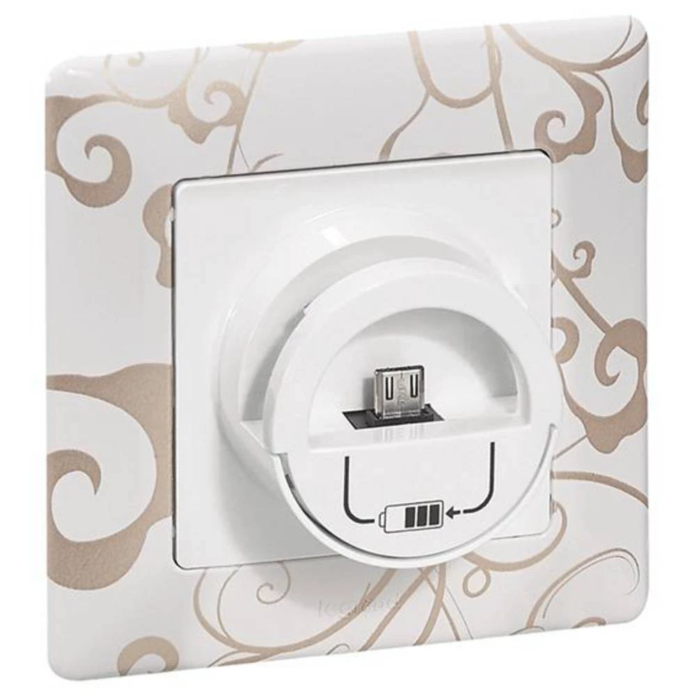 Legrand   USB utičnica Valena Life Allure bijela 753011 slika