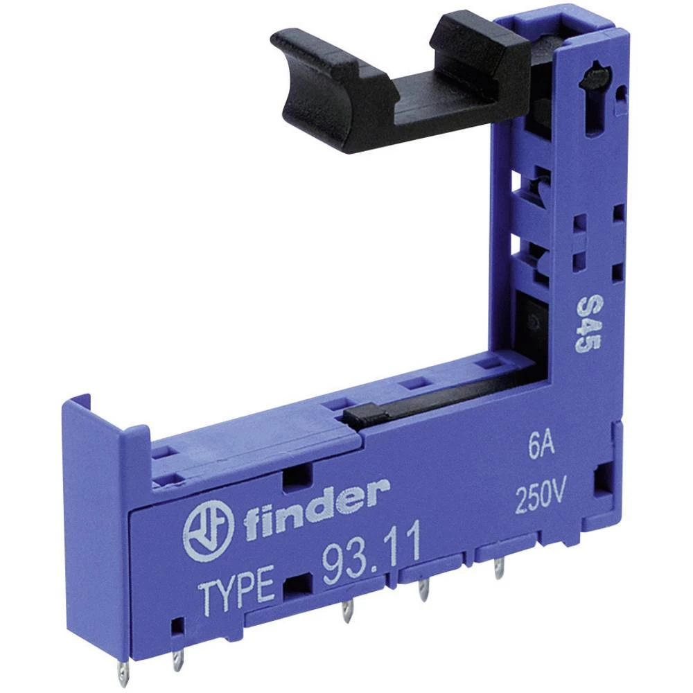 Finder 93.11 Podnožje releja S ručkom za držanje 50 ST Pogodno za seriju: Finder serija 34 Finder 34.51, Finder 34.81 (D x Š x V slika