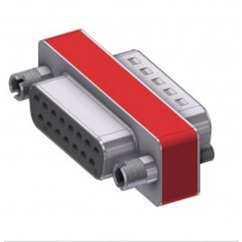 D-SUB adapter 15-polni ženski konektor D-SUB - 15-polni muški konektor D-SUB DELTRON SWISS 1 ST slika