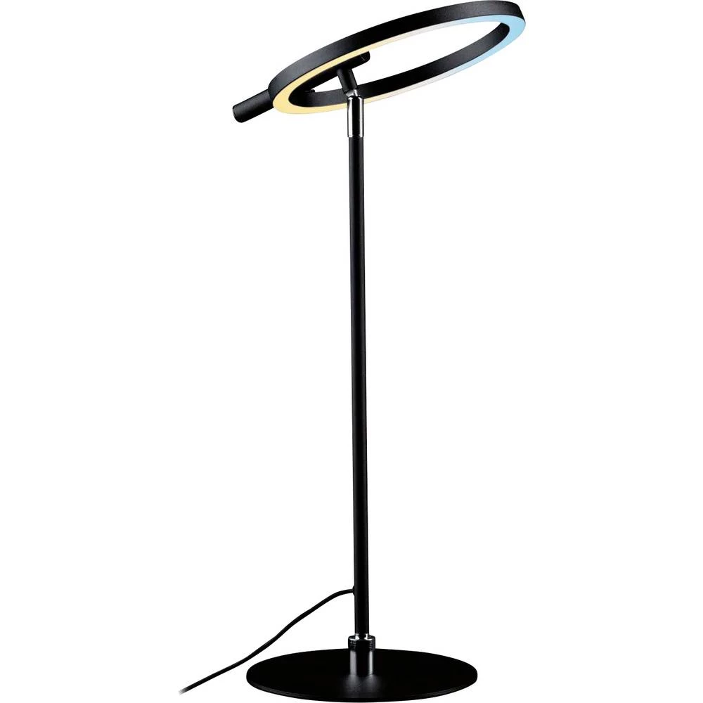 Paulmann 71280 stolna svjetiljka 10.4 W crna (mat), krom boja slika