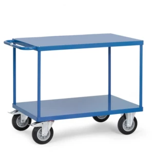 Fetra Transportwagen 2400B kolica za radionicu čelik obložen s prahom Opterećenje (maks.): 500 kg plava boja slika