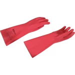 Električarske zaštitne rukavice sa zaštitnom izolacijom, veličina 10, čvrstoća 1, klasa 00, crvene KS Tools  117.1757  rukavice za električare Veličina (Rukavice): 10  1 Par