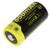 Specijalni akumulatori 16340 Li-Ion NiteCore NL166 3.7 V 650 mAh