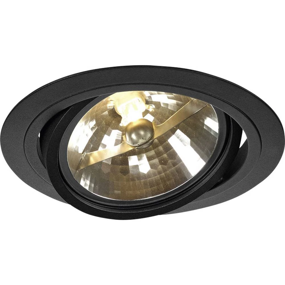 Ugrađeno svjetlo LED, Halogena žarulja G53 75 W SLV 113520 New Tria 1 Crna (mat) slika