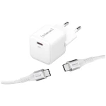 Intenso W30C + C315C USB punjač  unutrašnje područje Izlazna struja maks. 3 A USB-C® Broj izlaza: 1 x GaN, USB power de