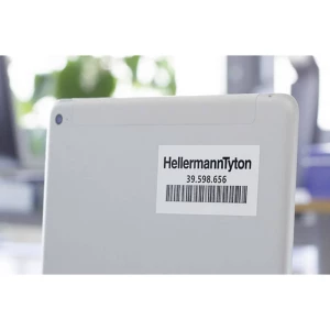 Naljepnica za laserski tisak HellermannTyton 594-11010 TAG162LA4-1101-WH-1101-WH slika