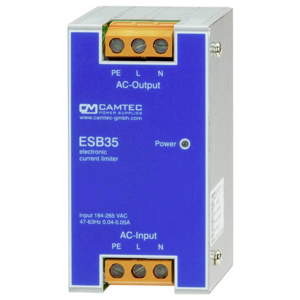 Camtec ESB00351(R2) Camtec ograničavač struje udara 35A 150ms 10.000µF DIN šina IP20 slika