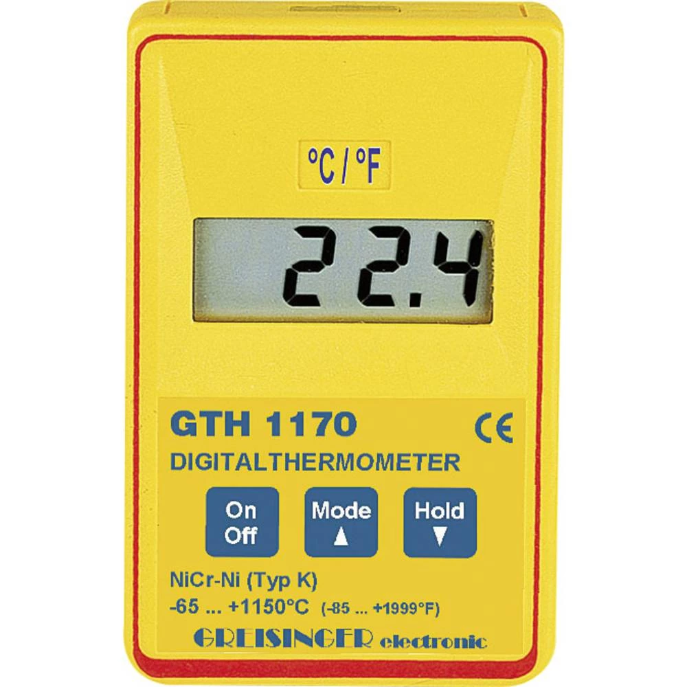 Greisinger GTH 1170 - GTF 900 - WPT Mjerač temperature -65 Do +199.9 °C Tip tipala K slika