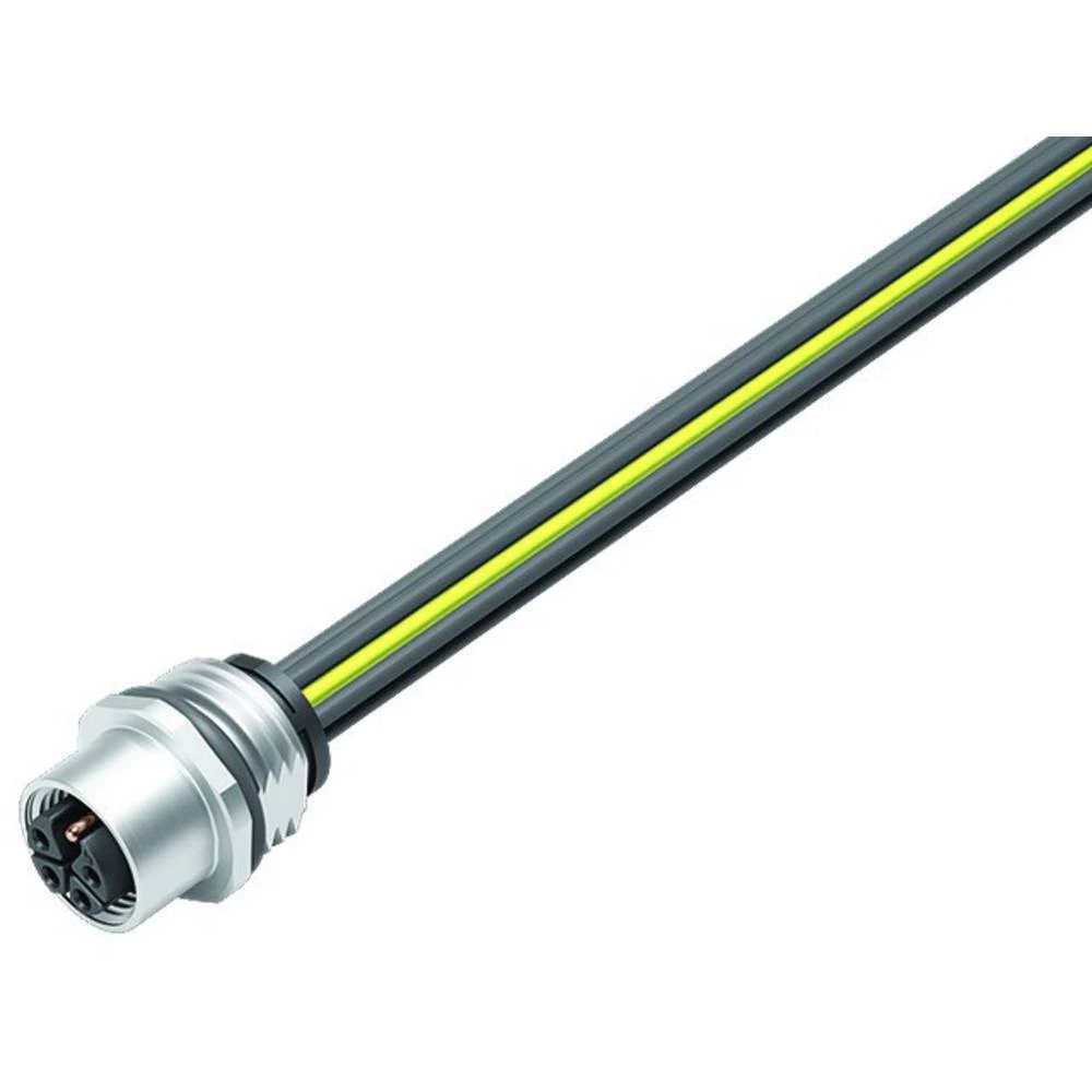 Binder 09 0702 700 05 Utični konektor za senzor/aktivator, konfekcionirani M12 Ženski konektor, vertikalna ugradnja 1 ST slika