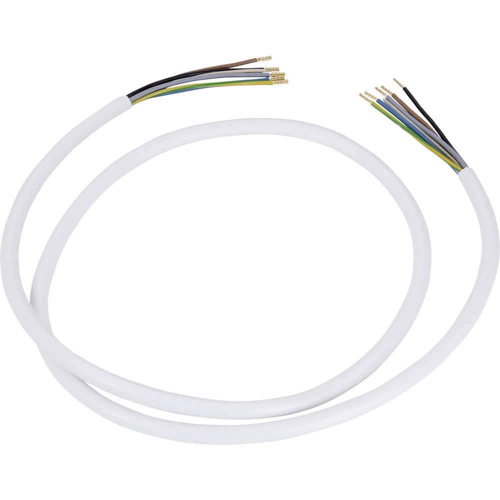 Heitronic 45490 struja priključni kabel  bijela 1.5 m slika