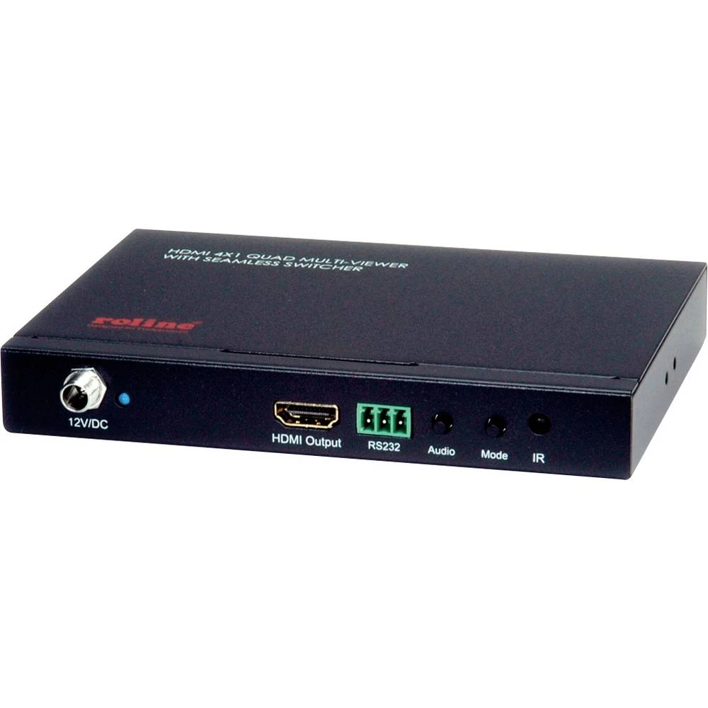 Roline 14.01.3569 HDMI prekidač 1920 x 1080 piksel crna slika