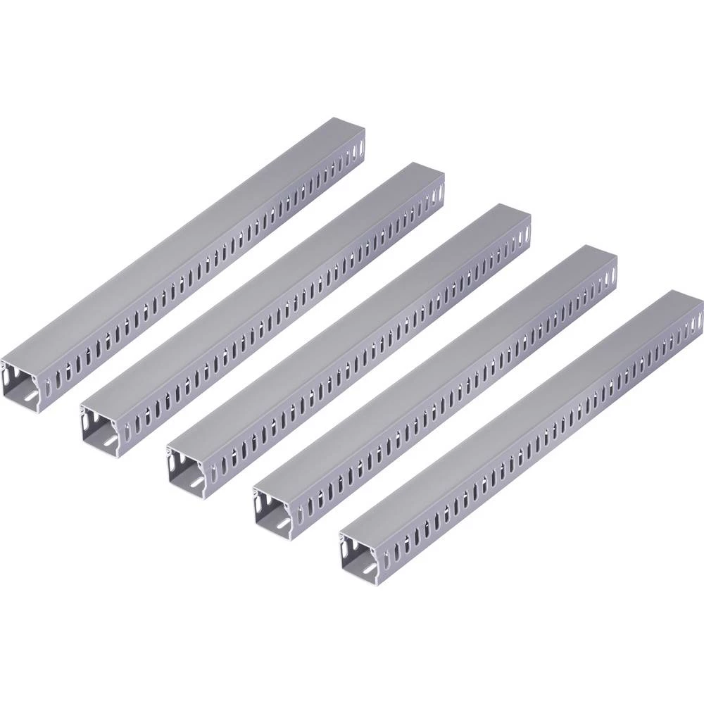 Sygonix SY-6801168 kanal za ožičenje (D x Š x V) 2000 x 60 x 60 mm 5 kom. siva slika