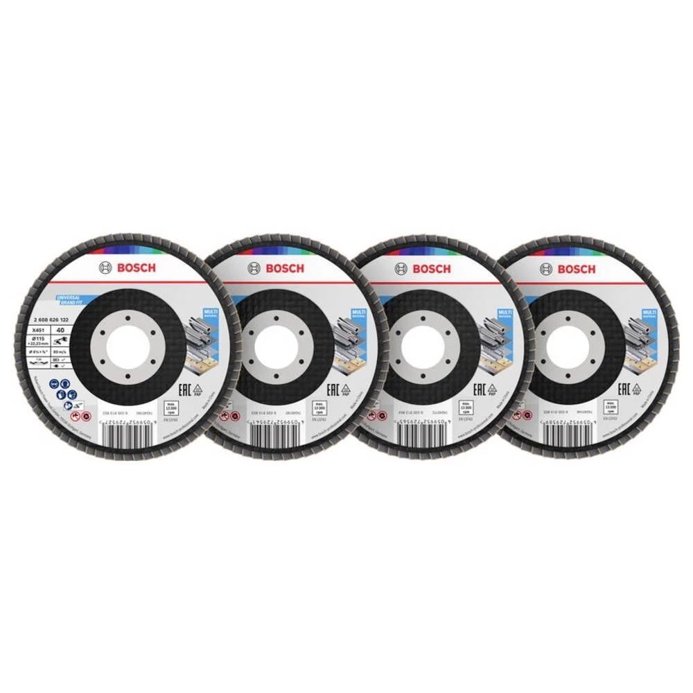 Bosch Accessories 2608626161 lamelna brusna ploča promjer 115 mm Promjer bušotine 22.23 mm 1 Set slika