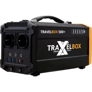 CrossTools Travelbox 500+ powerstation 150000 mAh Li-Ion crna slika