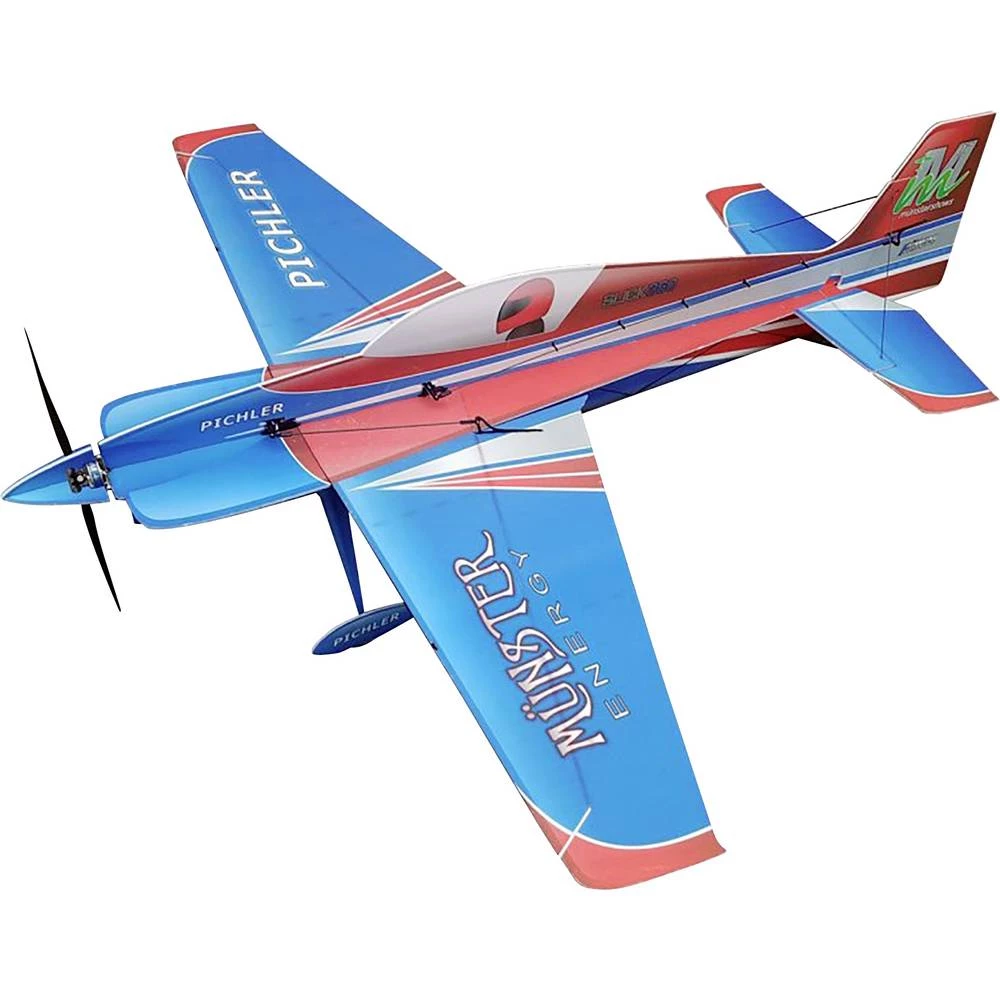 Pichler Slick 360 Combo Set crvena RC model motornog zrakoplova  ARF 840 mm slika