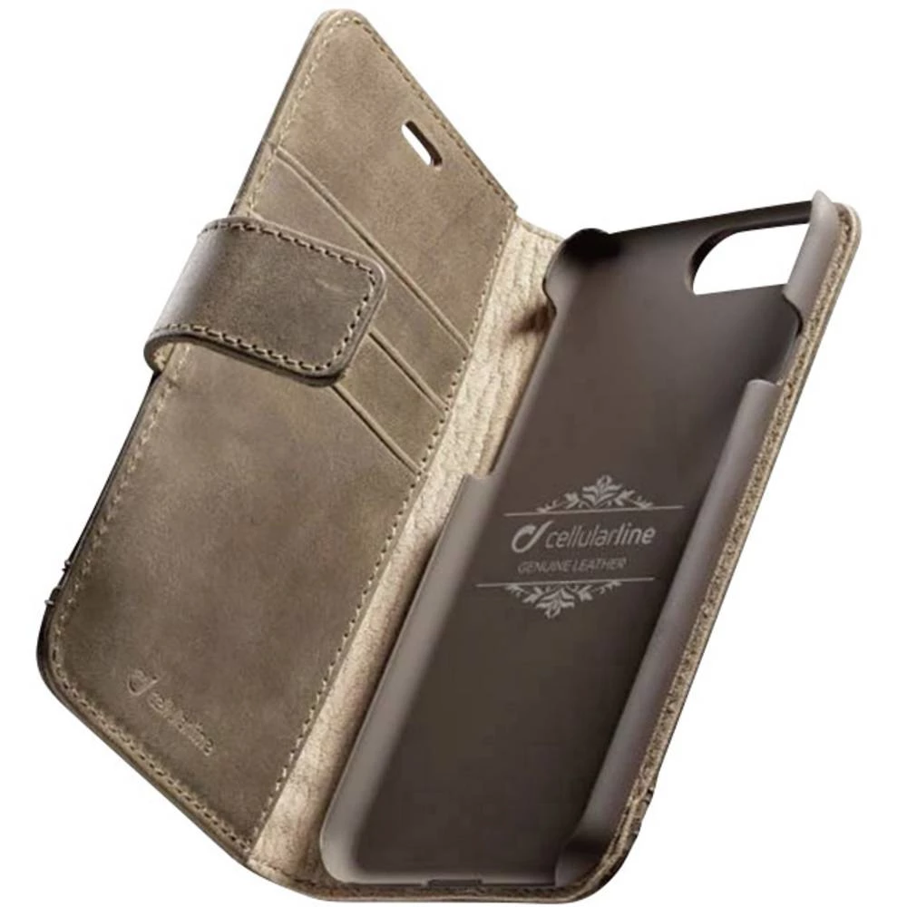 iPhone etui Cellularline SUPREMECIPH755N Pogodno za: Apple iPhone 7 Plus, Apple iPhone 8 Plus, Smeđa boja slika