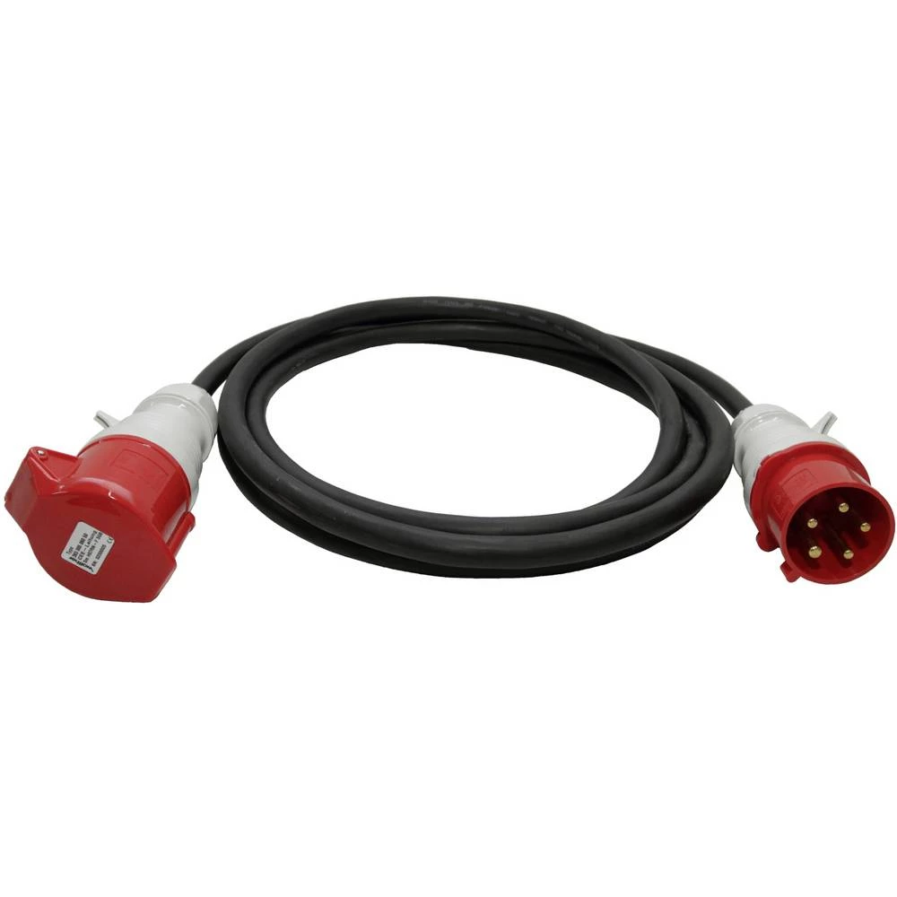 Walther Werke 39300506050 struja produžetak 32 A crna 5.00 m slika