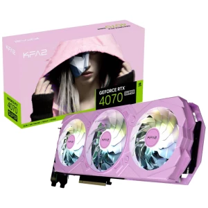 KFA2 grafička kartica Nvidia GeForce RTX 4070 Super EX Gamer Pink 12 GB GDDR6X-RAM PCIe x16 DisplayPort, HDMI™ navijen slika