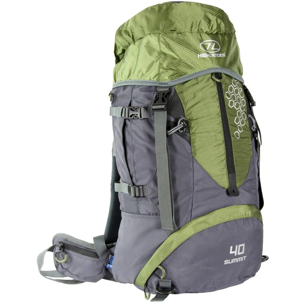 Ruksak Summit RUC179-GN Highlander 40 l (Š x V x Db) 340 x 640 x 260 mm maslinasto zelena/siva slika