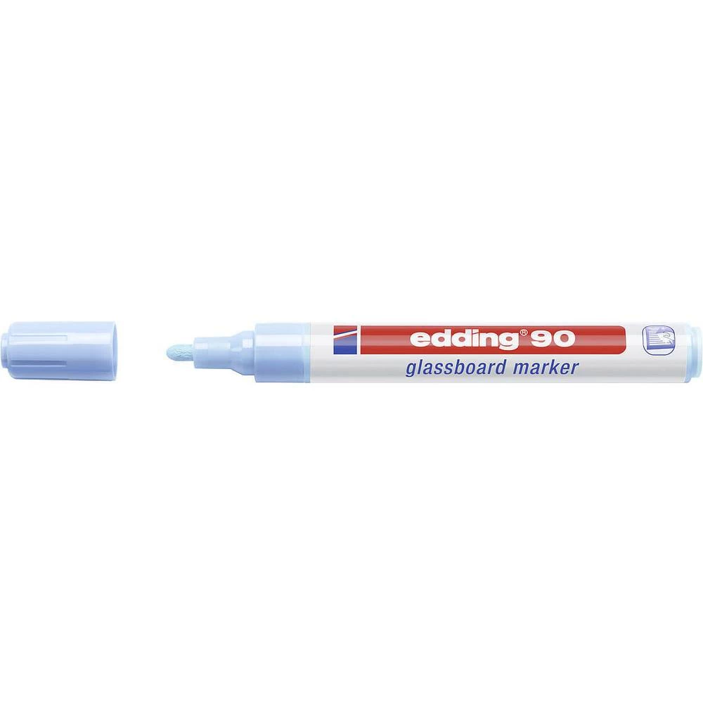 Edding Marker za staklene ploče e-90 4-90010 Svijetloplava 2 mm, 3 mm slika