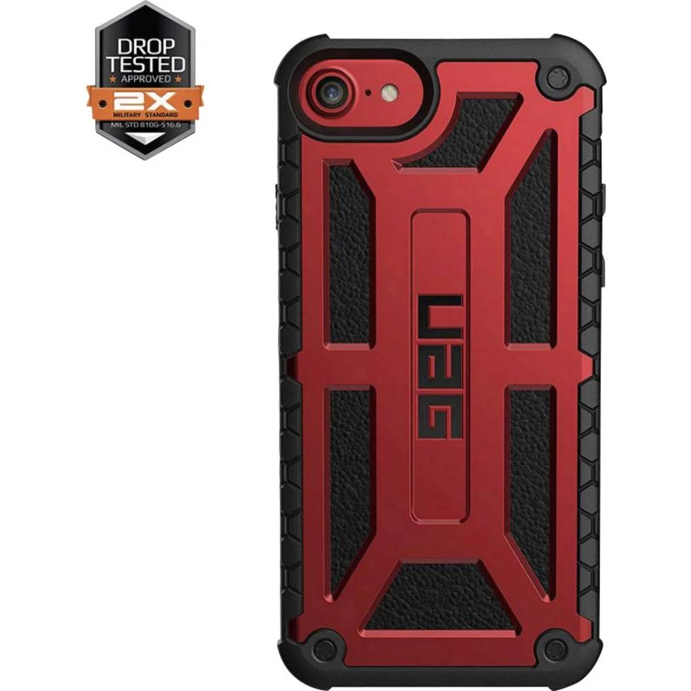 iPhone vanjski etui uag Monarch Pogodno za: Apple iPhone 6S, Apple iPhone 7, Apple iPhone 8, Crvena slika
