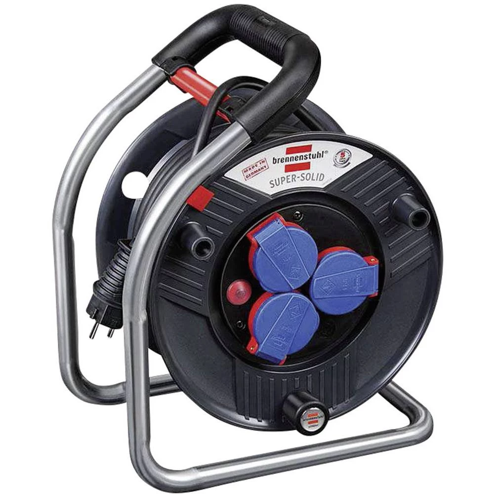 Brennenstuhl    1308400    kabelski bubanj    25.00 m    crna    sigurnosni utikač slika