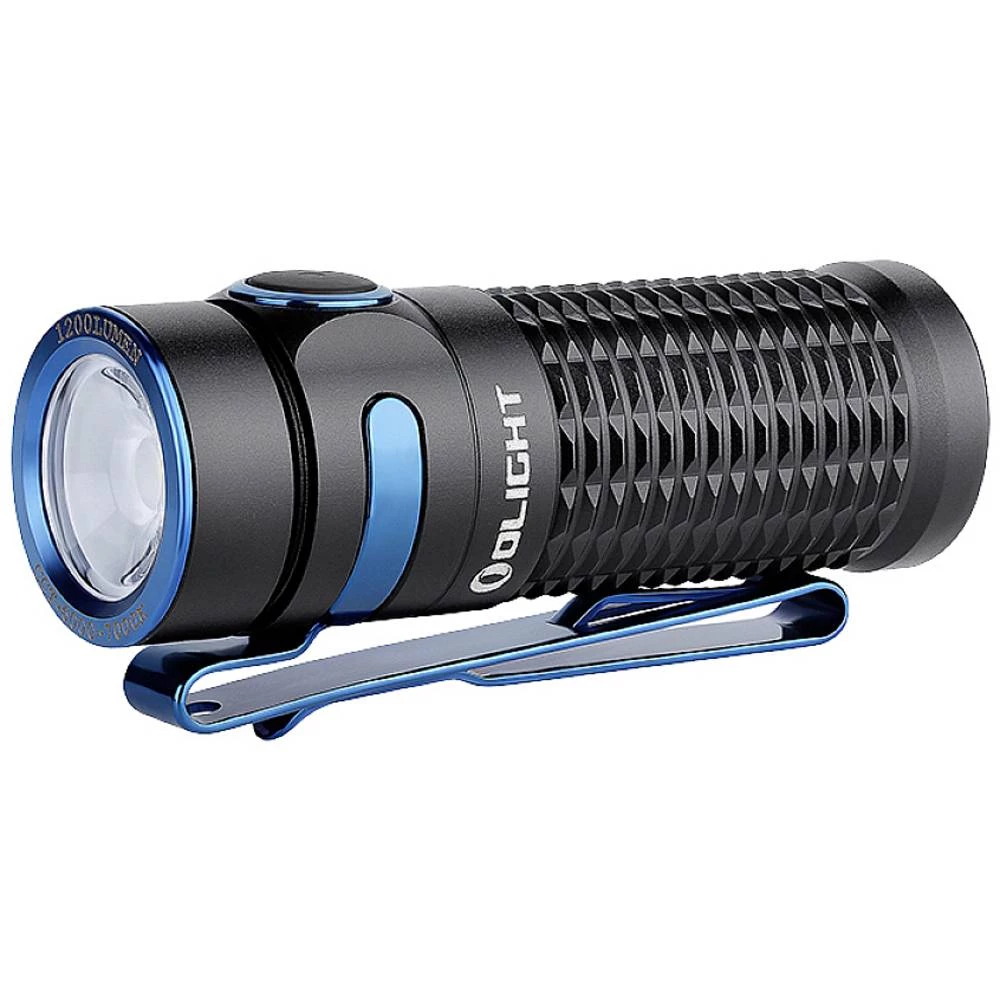 OLight Baton 3 Black LED džepna svjetiljka  pogon na punjivu bateriju  1200 lm 33 h 53 g slika