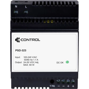 C-Control PSD-323 DIN-napajanje (DIN-letva)24 V / DC2.5 A 60 Wp 1 x slika