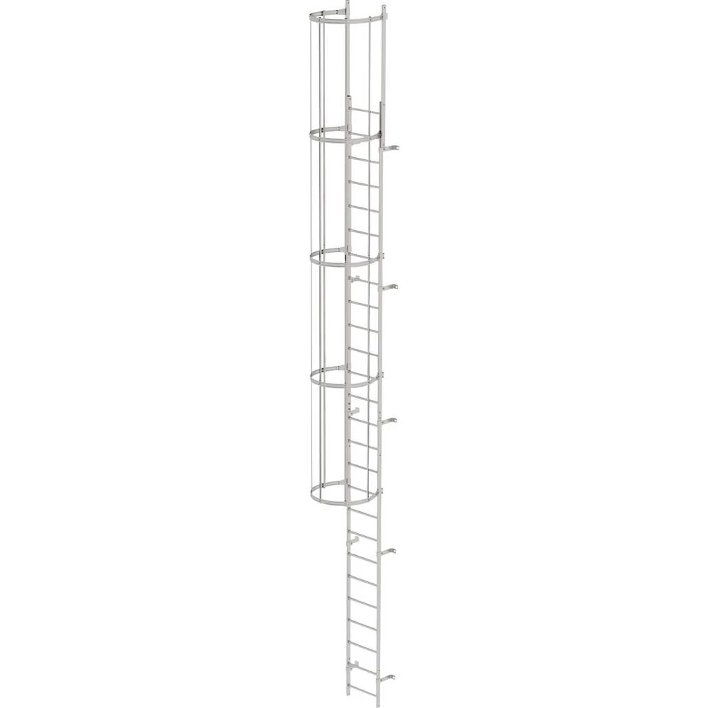 Günzburger Steigtechnik 530115 nehrđajući čelik jednostupne ljestve montaža s alatom slika