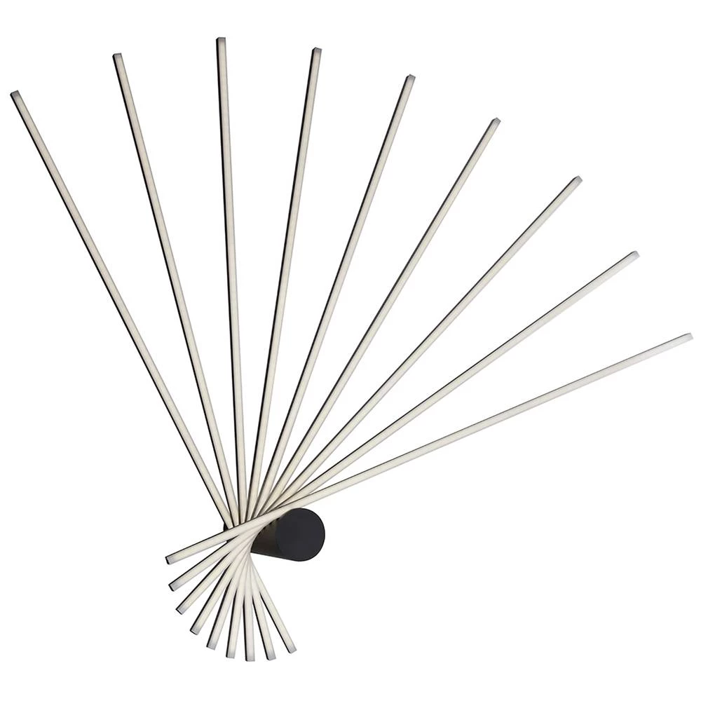 ECO-Light LED-SHANGHAI-PL9 NER SHANGHAI LED stropna svjetiljka LED 66 W crna slika