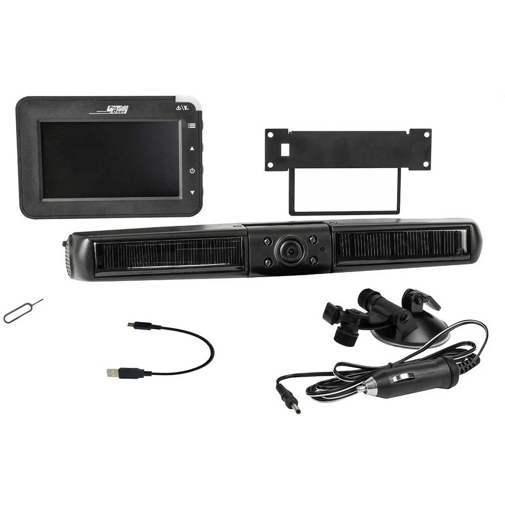 ProUser ProUser Solar Rückfahr-Kamerasystem digital bežična stražnja kamera USB priključak, otvor f2.0 slika