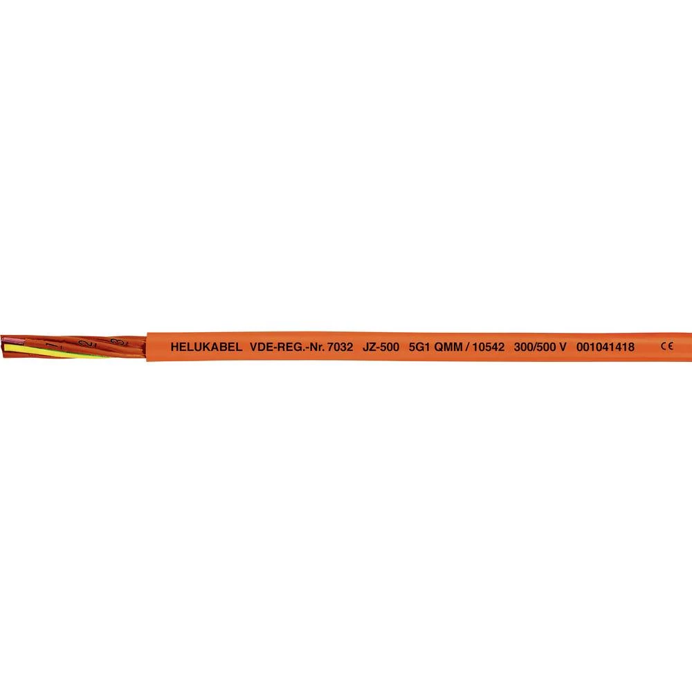 Helukabel JZ-500 Orange kontrolni vod 5 G 2.50 mm² narančasta 10749-1000 1000 m slika