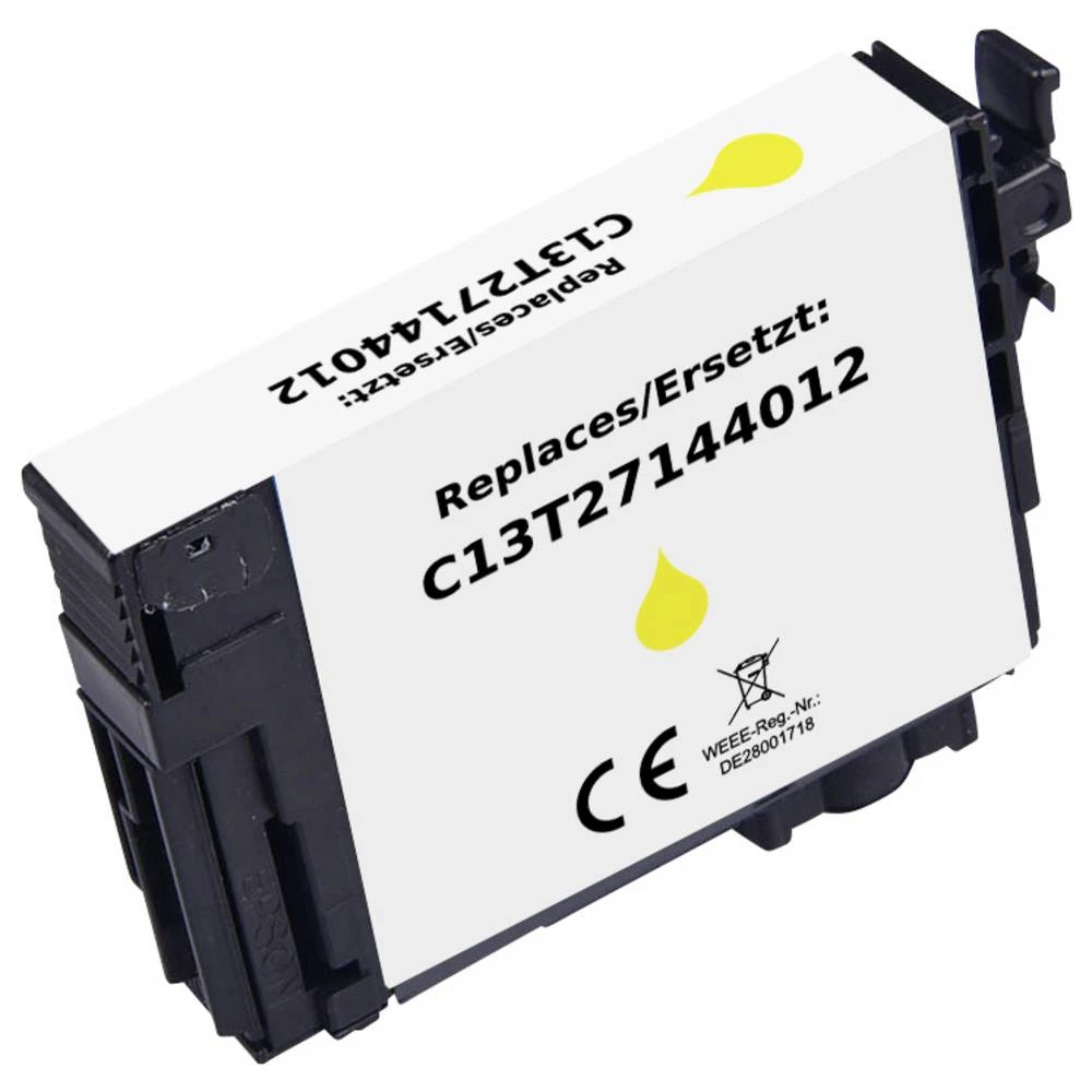 Renkforce tinta zamijenjen Epson T2714 27XL, C13T27144012 kompatibilan žut RF-ET2713XLY RF-6922904 slika