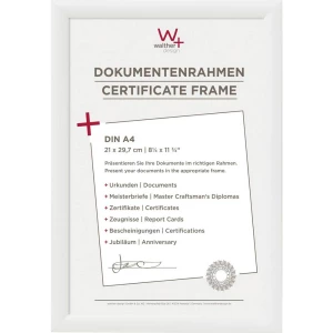 Walther KP130W izmjenjivi okvir za slike Format papira: din a4 bijela slika