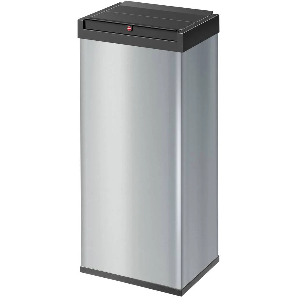 Kontejner za limenke 52 l Hailo Bix-Box Swing XL (Š x V x d) 339 x 763 x 260 mm Srebrna, Crna Poklopac: samozatvaranje zaokretan slika