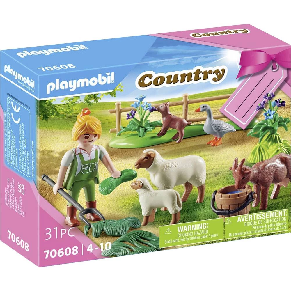 Playmobil® Country Poklon set "Farmerova žena s životinjama na ispaši" 70608 slika