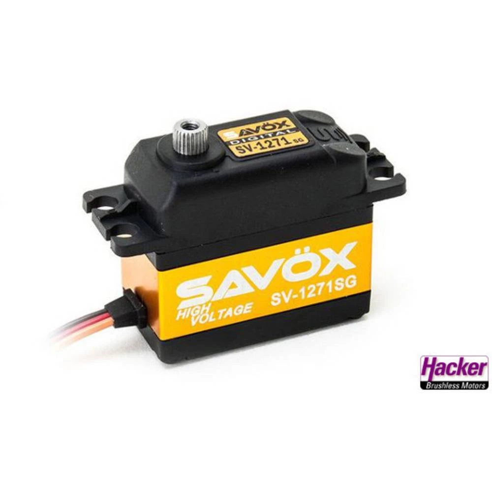 Savöx Standardni servo SV-1271SG Digitalni servo Materijal prigona: Čelik Sustav utičnica: JR slika