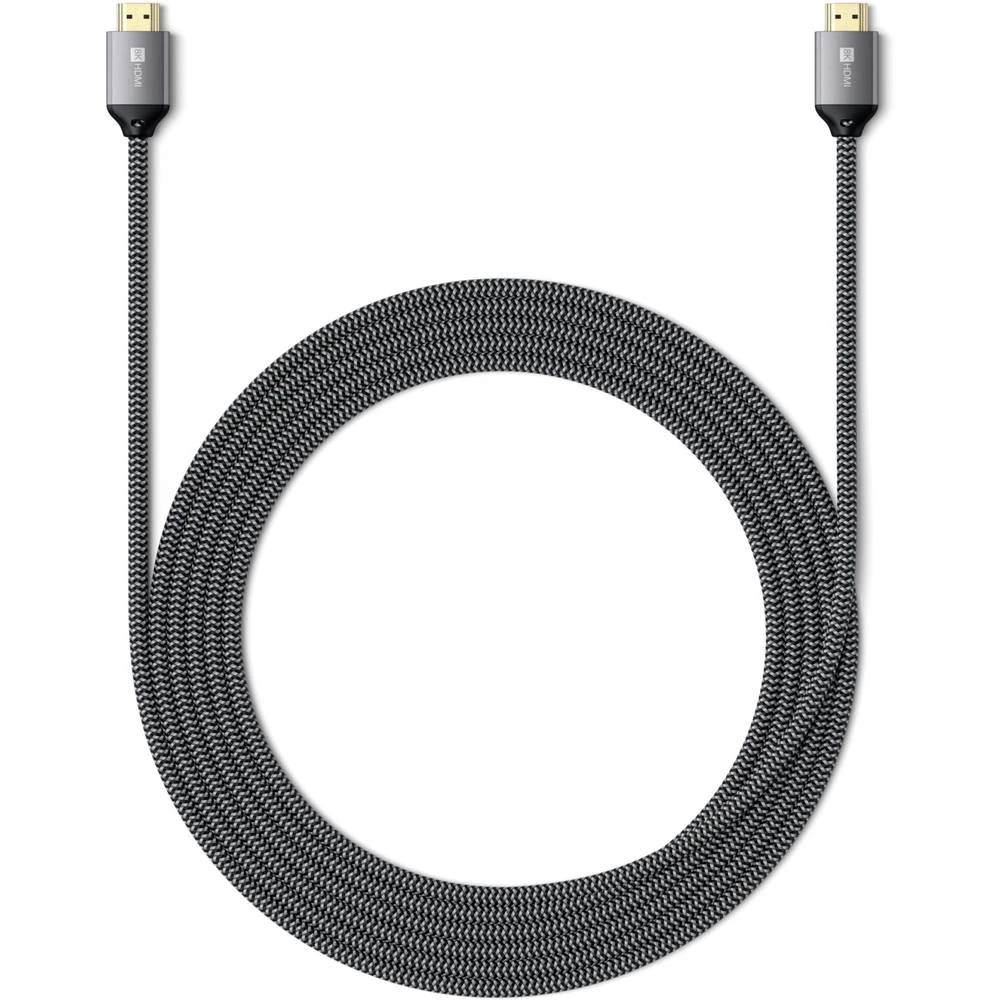 Satechi HDMI priključni kabel HDMI A utikač 2 m siva ST-8KHC2MM 8K UHD HDMI kabel slika