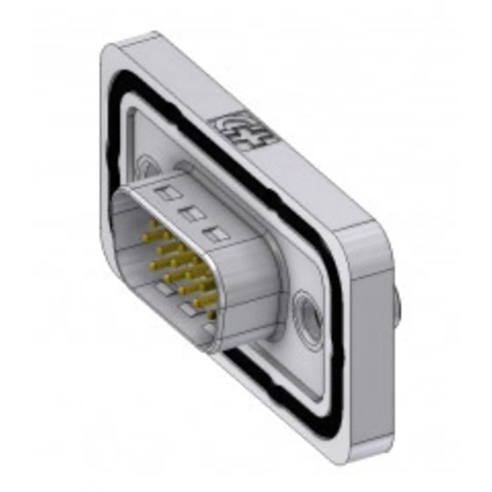 D-SUB utikač 180 ° Broj polova: 15 Lem, Pinovi DELTRON SWISS 1 ST slika